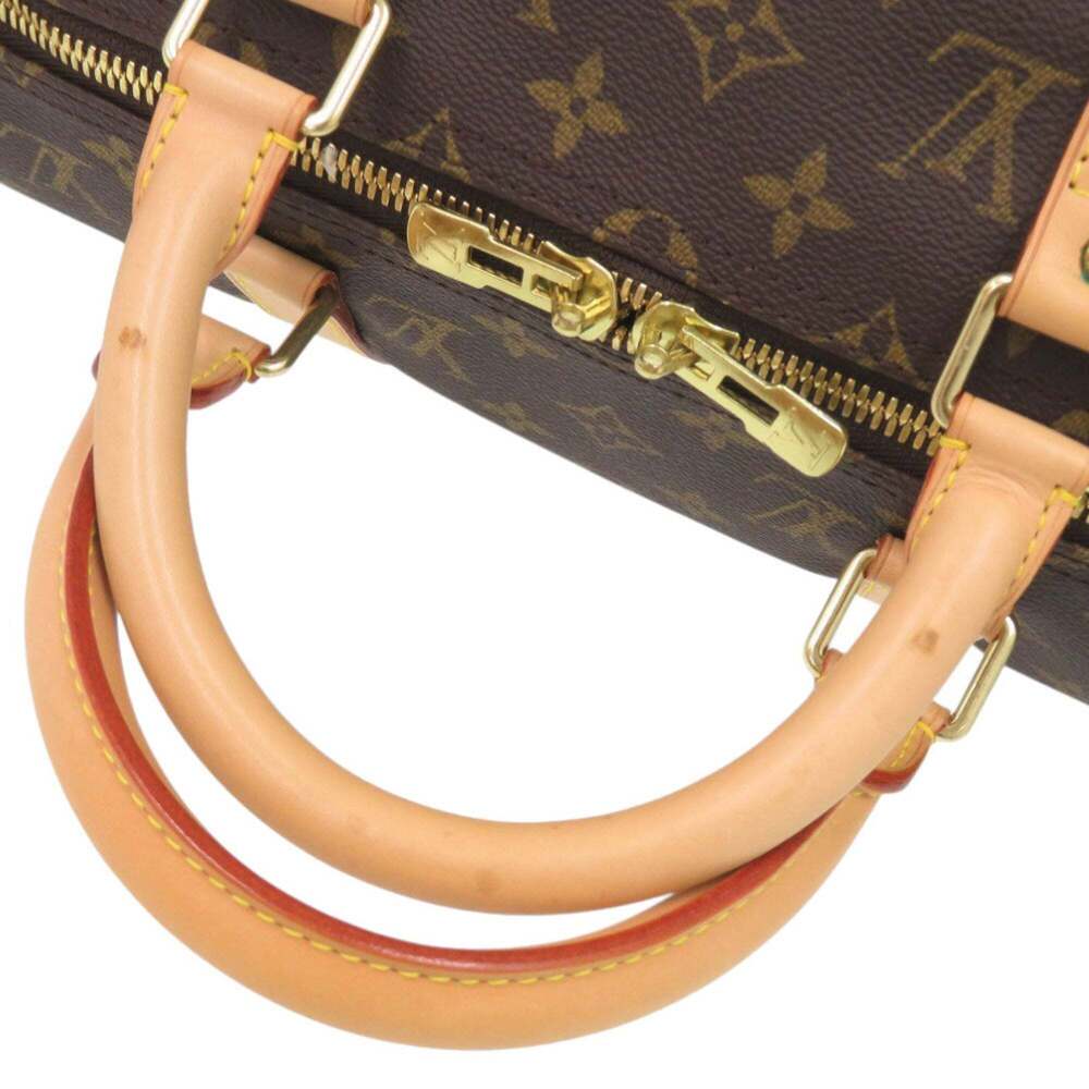 LOUIS VUITTON Authentic Brown Monogram Keepall 50 Boston Bag - Picture 6 of 10